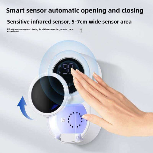 Smart UV Toothbrush Holder with Automatic Sterilization