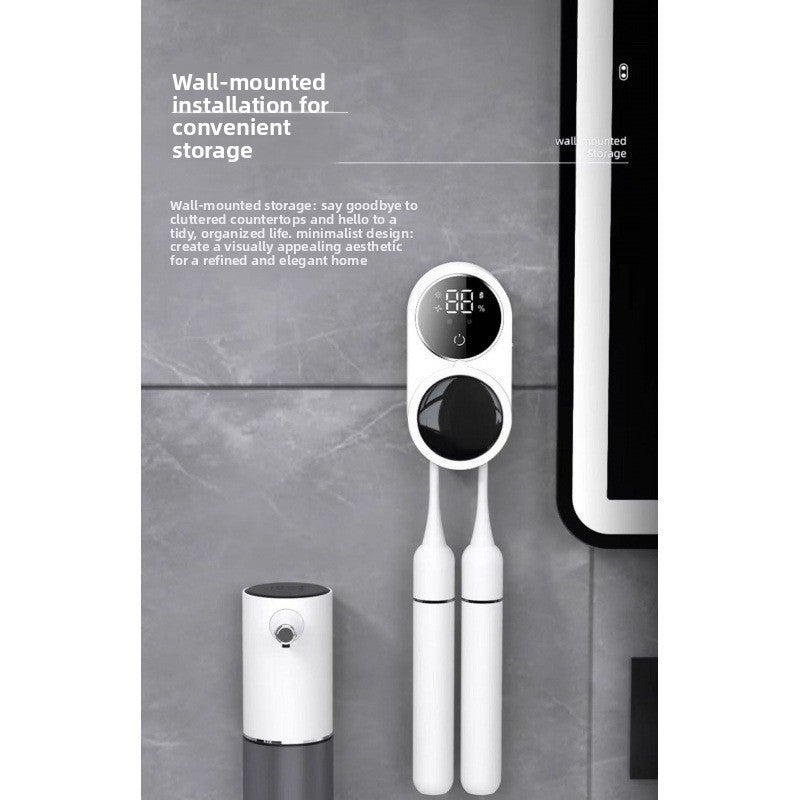 Smart UV Toothbrush Holder with Automatic Sterilization